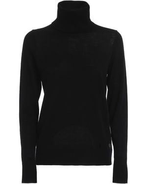 Michael Kors Merino Wool Turtleneck - Black