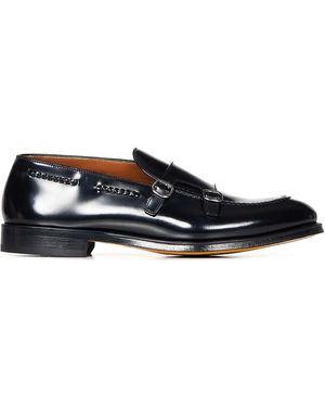 Doucal's Double Monk Strap Loafers - Blue