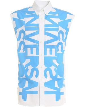 Burberry Sleeveless Shirt - Blue