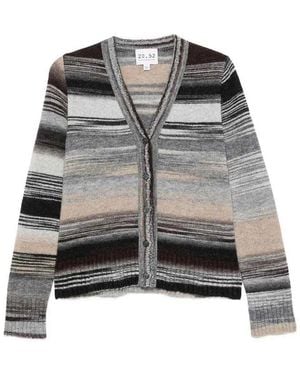 NEERA 20.52 Cardigan Stripe - Gray