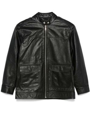 Anine Bing Leather Jacket - Black