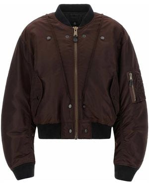 Maison Margiela Ma-1' Reversible Bomber Jacket - Black