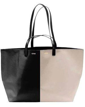 CAHU Le Pratique Bigout Large Pvc Shoulder Bag - Black