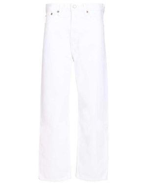 Agolde Vaqueros Rectos - Blanco