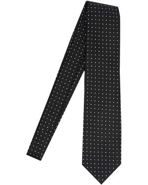 Tom Ford Dots Tie - Black
