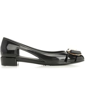 Ferragamo New Ballerina Vara - Black