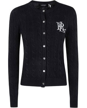 Ralph Lauren Ralhan Long Sleeve Cardigan - Blue