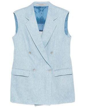 Tagliatore 'Bernice' Vest - Blue