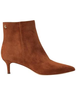 Ralph Lauren Mckay Bt Hl-Boots-Bootie - Brown