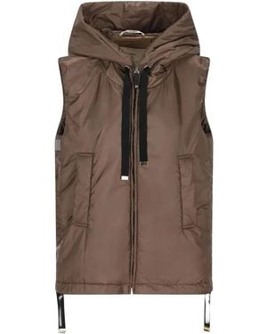 Max Mara 'Maxmara Thecube' 'Greengo' Padded Vest - Brown