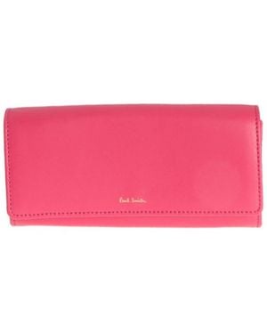 Paul Smith Leather Wallet - Pink