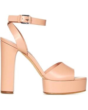 Casadei High Platform Sandals - Pink