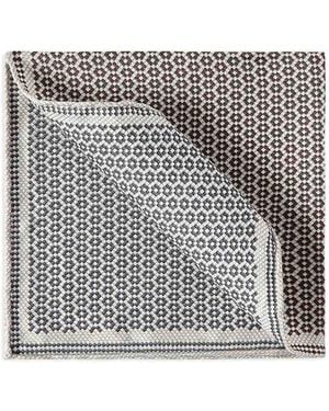 Brunello Cucinelli Pocket Square Scarf - Metallic