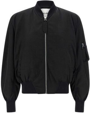 The Attico 'Anja' Bomber Jacket - Black