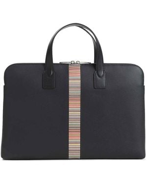 Paul Smith Signature Stripe Handbag - Black