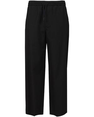 Loewe Drawstring Pants - Black