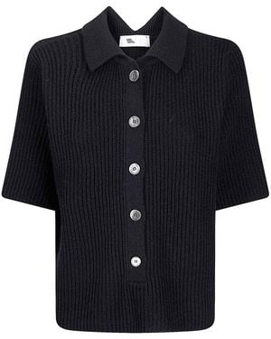 Sibel Saral Winter Polo Jumper - Black