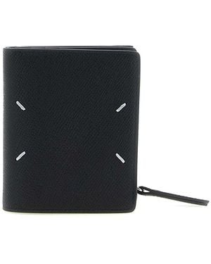 Maison Margiela Four Stitches' Small Wallet - Black