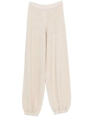Fabiana Filippi Wool And Cotton Trousers - White