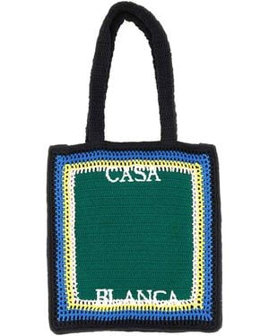 CASABLANCA Crochet Bag - Green