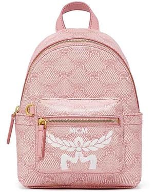 MCM Backpack Stark Lauretos - Pink