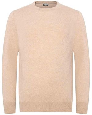 Franzese Collection Silvio Berlusconi Crew Neck Jumper - Natural