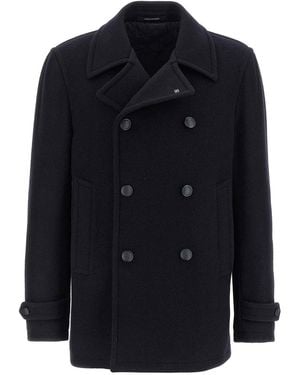 Tagliatore Monaco Coat - Blue