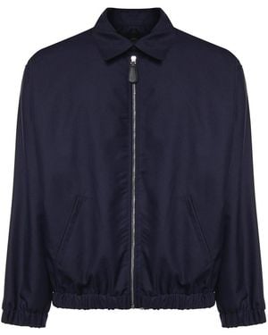 Giuliano Galiano Asher Bomber Jacket - Blue