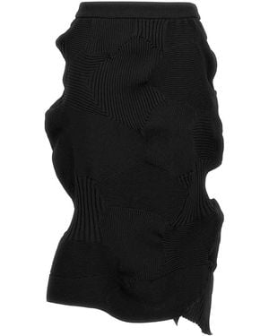 Issey Miyake Kone Kone Skirt - Black