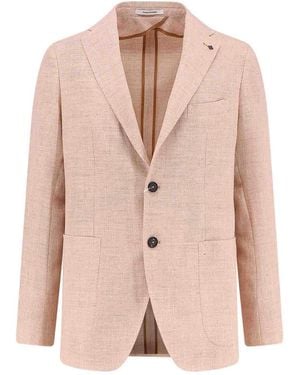 Tagliatore Single-Breasted Blazer - Pink