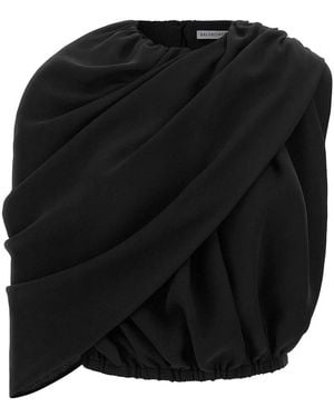 Balenciaga Mantella Top - Black