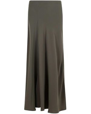 P.A.R.O.S.H. Poker Long Skirt - Grey