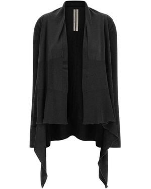 Rick Owens Medium Wrap Cardigan - Black