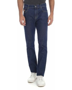 Moschino Jeans With Teddy Bear - Blue