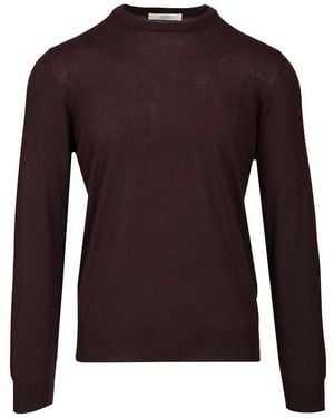 Mauro Ottaviani Crew Neck Jumper - Brown