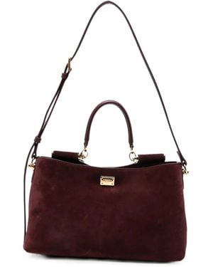 Dolce & Gabbana Bolsa Bandolera - Morado