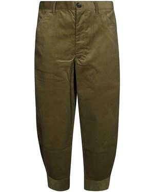 Comme des Garçons Pantalone Corduroy - Green