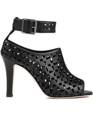 Manolo Blahnik Tingah 105 Sandals - Black