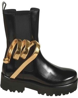 Rene Caovilla Ankle Boots - Black