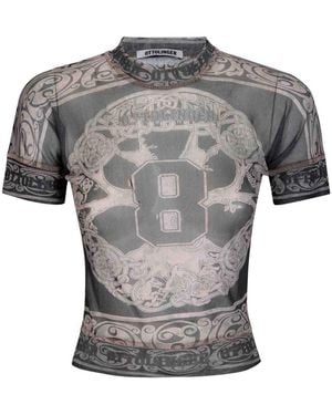 OTTOLINGER Mesh T-Shirt - Grey