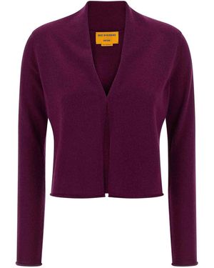 Guest In Residence Stealth Cardigan - Purple