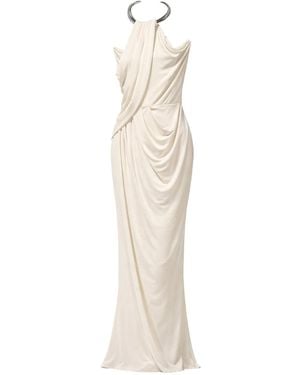 Amen Long Dress - White