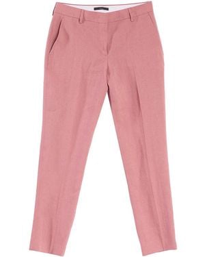 Paul Smith Classic Lino Pants - Red
