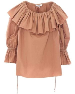 Chloé Reef Sheel H101 Top - White