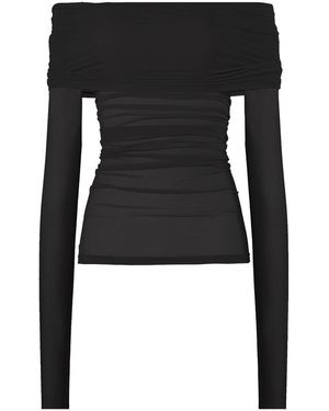 Wolford Off-Shoulder Top - Black