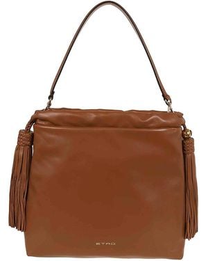 Etro Borsa A Secchiello - Marrone