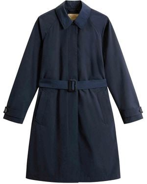 Woolrich Summer Trench - Blue