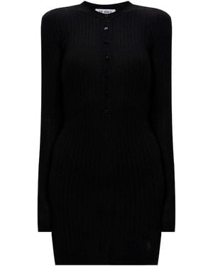 The Attico Midi Dress - Black