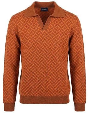 Drumohr Polo - Orange