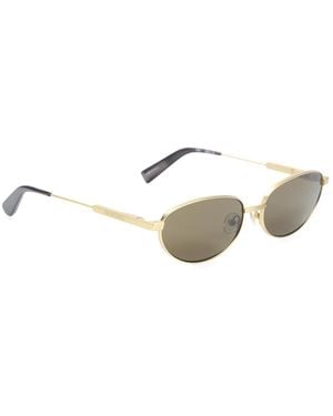 Jacquemus Les Lunettes Alba Sunglasses - Metallic